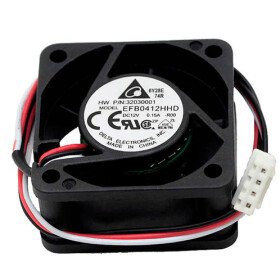 Вентилятор Delta Electronics DC, 12V, 40x20mm, 0.1А, EFB0412HHD
